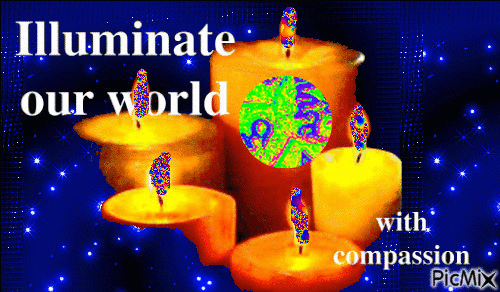 illuminate the world gif